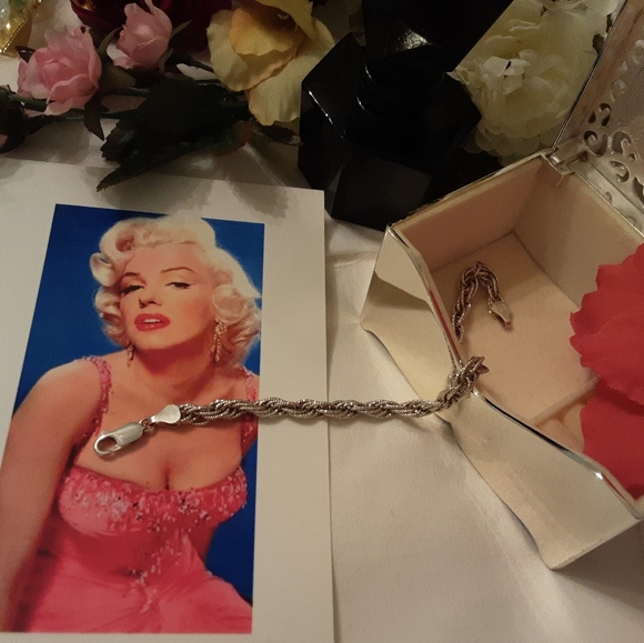 VTG. 1980'S ITALIAN SOLID 925 STERLING DIAMOND CUT ROPE BRACELET 7.5" 12 GRAMS - Picture 10 of 16